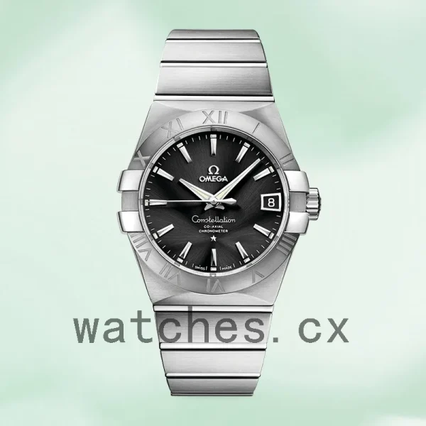 Omega Constellation Men 38mm 123.10.38.21.01.001 Silver-tone Bracelet - Image 2
