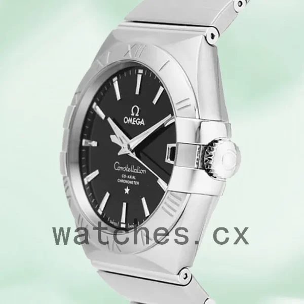 Omega Constellation Men 38mm 123.10.38.21.01.001 Silver-tone Bracelet - Image 3