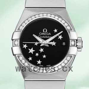 Omega Constellation 27mm Ladies 123.15.27.20.01.001 Black Dial