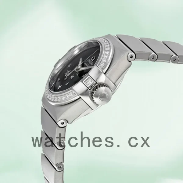 Omega Constellation 27mm Ladies 123.15.27.20.01.001 Black Dial - Image 4