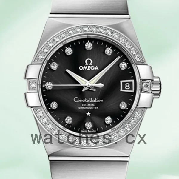 Omega Constellation 38mm 123.55.38.21.51.001 Men Silver-tone