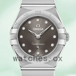 Omega Constellation 27mm Ladies 131.10.25.60.56.001 Grey Dial Quartz