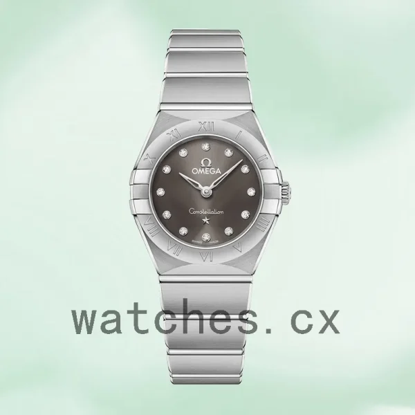 Omega Constellation 27mm Ladies 131.10.25.60.56.001 Grey Dial Quartz - Image 2