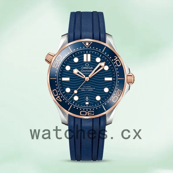 Omega Seamaster 210.22.42.20.03.002 Men 42mm Blue Dial Silver-tone - Image 2