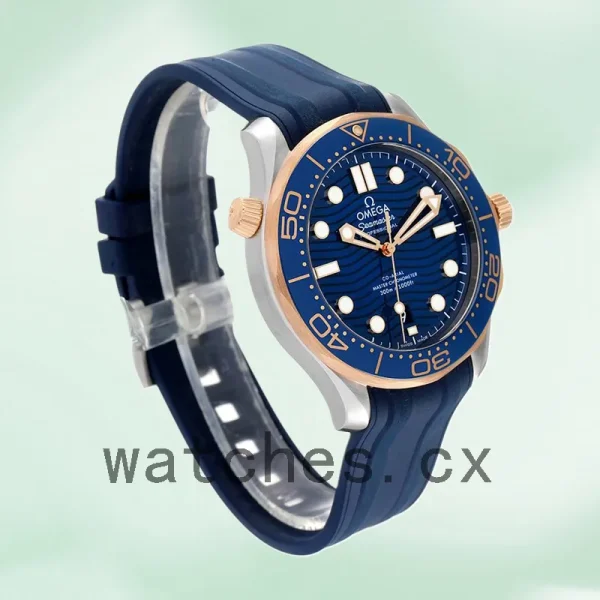 Omega Seamaster 210.22.42.20.03.002 Men 42mm Blue Dial Silver-tone - Image 4
