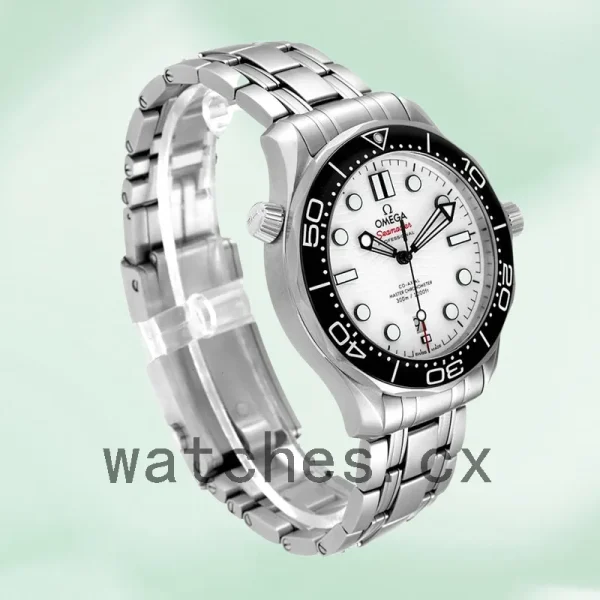 Omega Seamaster 42mm Men 210.30.42.20.04.001 White Dial Automatic - Image 4