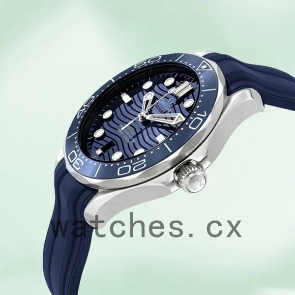 Omega Seamaster 210.32.42.20.03.001 42mm Men Blue Dial - Image 3