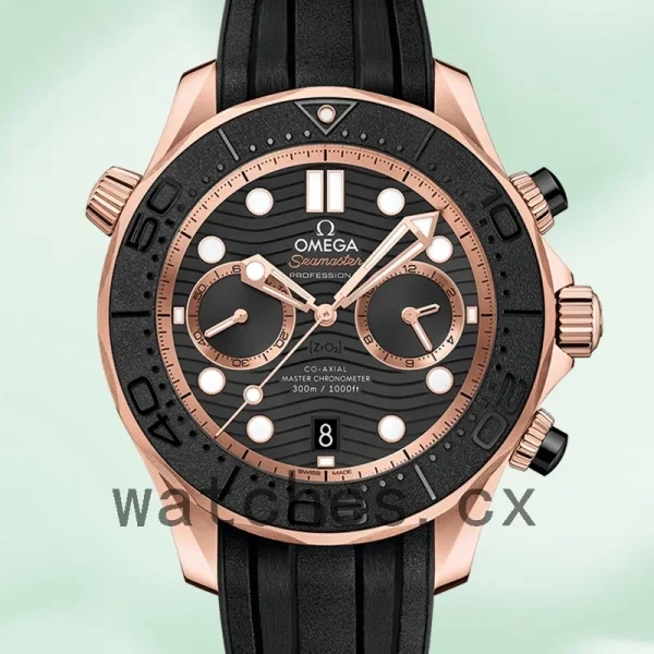 Omega Seamaster Men 45mm 210.62.44.51.01.001 Quartz Black Dial