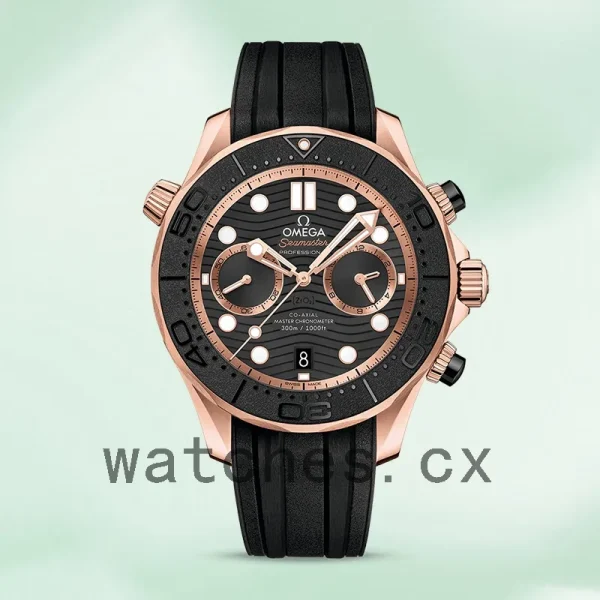 Omega Seamaster Men 45mm 210.62.44.51.01.001 Quartz Black Dial - Image 2