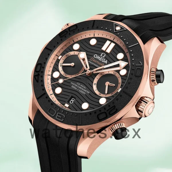 Omega Seamaster Men 45mm 210.62.44.51.01.001 Quartz Black Dial - Image 3
