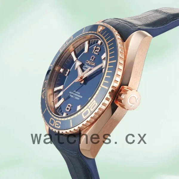 Omega Seamaster Men 45mm 215.63.44.21.03.001 Leather Strap - Image 3