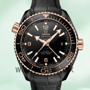 Omega Seamaster Men 45mm 215.63.46.22.01.001 Black-tone Leather Strap