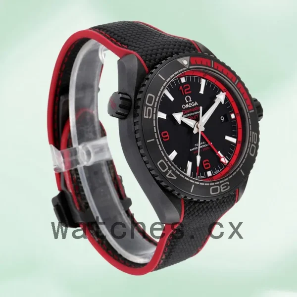 Omega Seamaster Men 45mm 215.92.46.22.01.003 Black-tone Strap - Image 4
