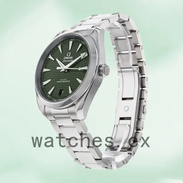 Omega Seamaster Men 42mm 220.10.41.21.10.001 Green Dial - Image 3