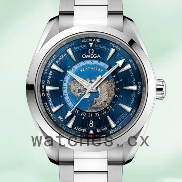 Omega Seamaster 220.10.43.22.03.001 Men 41mm Automatic Blue Dial