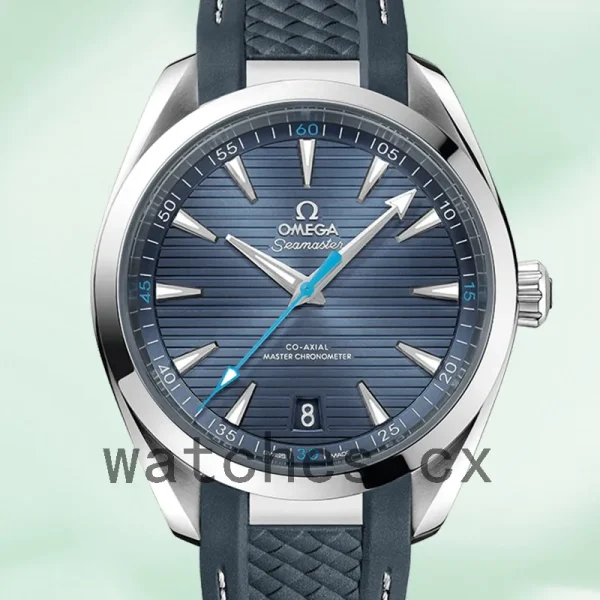 Omega Seamaster 220.12.41.21.03.002 42mm Men Silver-tone Blue Dial