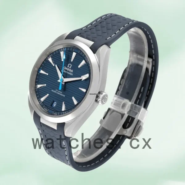 Omega Seamaster 220.12.41.21.03.002 42mm Men Silver-tone Blue Dial - Image 4