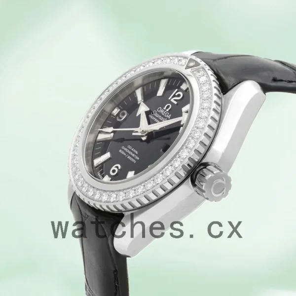 Omega Seamaster 35mm 232.18.38.20.01.001 Ladies Leather Strap - Image 3