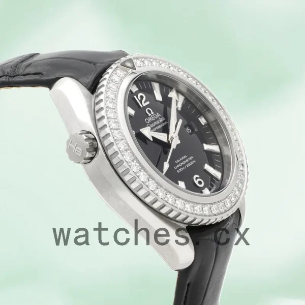 Omega Seamaster 35mm 232.18.38.20.01.001 Ladies Leather Strap - Image 4