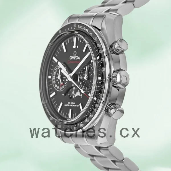 Omega Speedmaster 41mm Men 304.30.44.52.01.001 Black Dial Silver-tone - Image 3