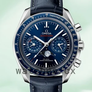 Omega Speedmaster 42mm 304.33.44.52.03.001 Men Blue Dial Silver-tone