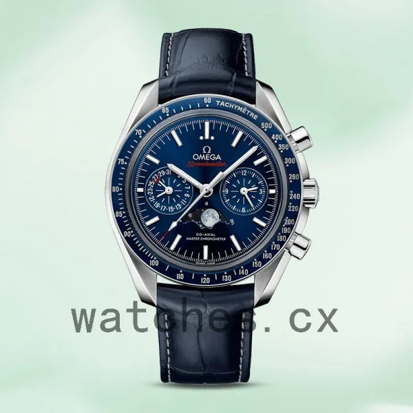 Omega Speedmaster 42mm 304.33.44.52.03.001 Men Blue Dial Silver-tone - Image 2