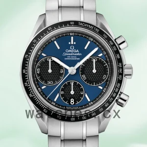 Omega Speedmaster Men 326.30.40.50.03.001 44mm/40m Blue Dial Silver-tone