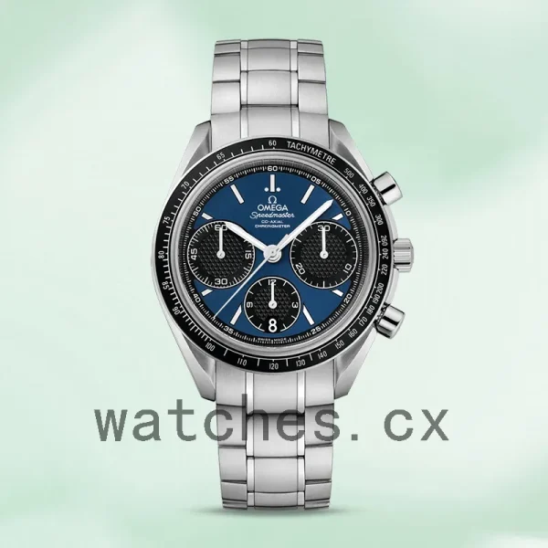 Omega Speedmaster Men 326.30.40.50.03.001 44mm/40m Blue Dial Silver-tone - Image 2