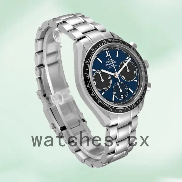Omega Speedmaster Men 326.30.40.50.03.001 44mm/40m Blue Dial Silver-tone - Image 4