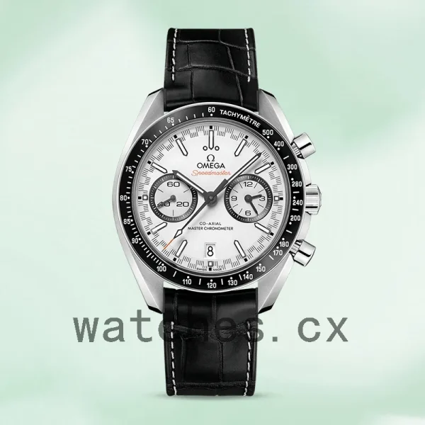 Omega Speedmaster 329.33.44.51.04.001 44mm Men Quartz White Dial - Image 2