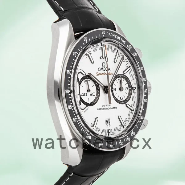 Omega Speedmaster 329.33.44.51.04.001 44mm Men Quartz White Dial - Image 4
