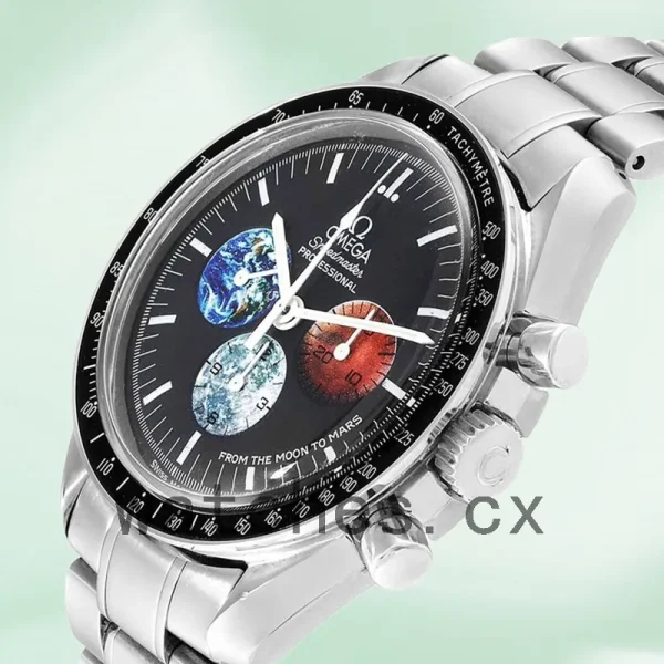 Omega Speedmaster 3577.50.00 41mm Men Black Dial Silver-tone - Image 3