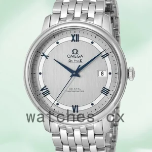 Omega De Ville Men 424.10.40.20.02.001 40mm Grey Dial