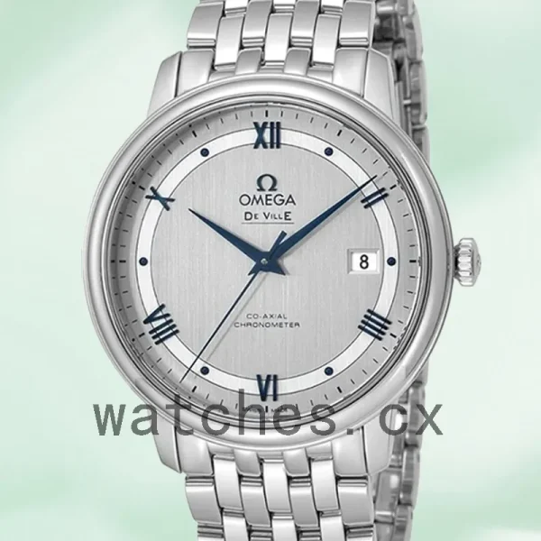 Omega De Ville Men 424.10.40.20.02.001 40mm Grey Dial