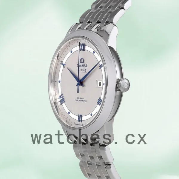 Omega De Ville Men 424.10.40.20.02.001 40mm Grey Dial - Image 3