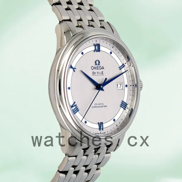 Omega De Ville Men 424.10.40.20.02.001 40mm Grey Dial - Image 4