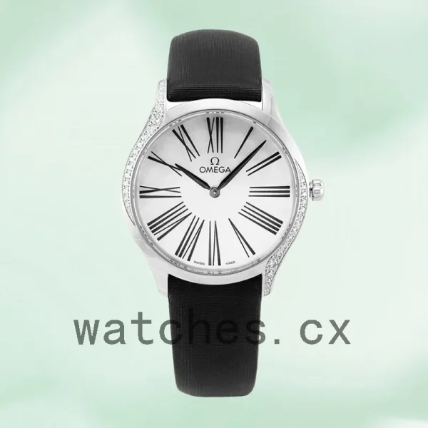 Omega De Ville 428.17.36.60.05.001 36mm Ladies White Dial Silver-tone - Image 2