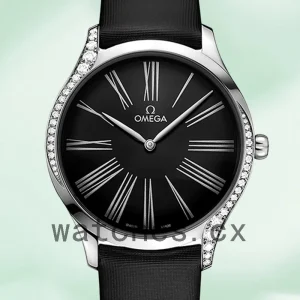 Omega De Ville 36mm Ladies 428.17.39.60.01.001 Silver-tone