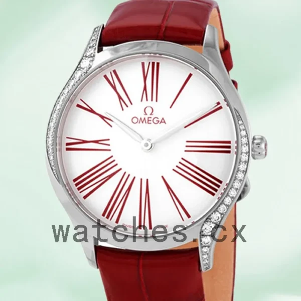 Omega De Ville 428.18.36.60.04.002 Ladies 36mm Silver-tone