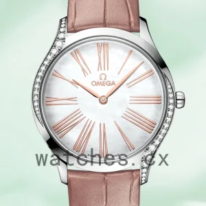 Omega De Ville Ladies 428.18.36.60.05.002 36mm Leather Strap