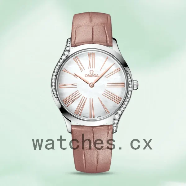 Omega De Ville Ladies 428.18.36.60.05.002 36mm Leather Strap - Image 2