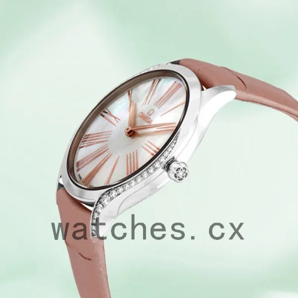 Omega De Ville Ladies 428.18.36.60.05.002 36mm Leather Strap - Image 3