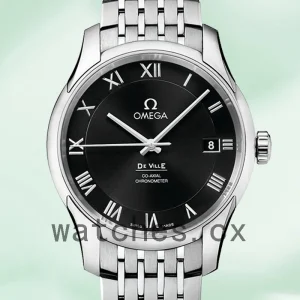 Omega De Ville Men 41mm 431.10.41.21.01.001 Bracelet Black Dial