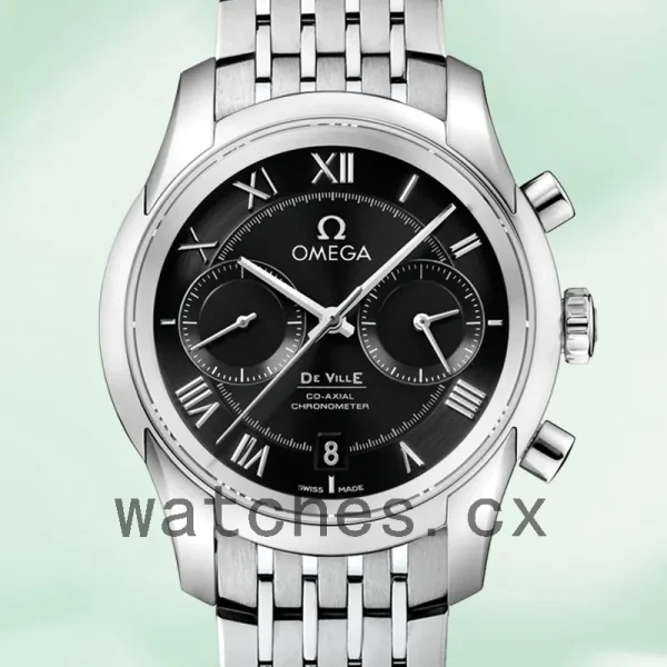 Omega De Ville 431.10.42.51.01.001 42mm Men Silver-tone Bracelet