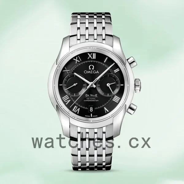 Omega De Ville 431.10.42.51.01.001 42mm Men Silver-tone Bracelet - Image 2