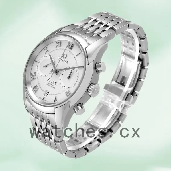 Omega De Ville 431.10.42.51.02.001 Men 42mm Quartz Bracelet - Image 4