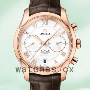 Omega De Ville 431.53.42.51.02.001 42mm Men Rose Gold-tone