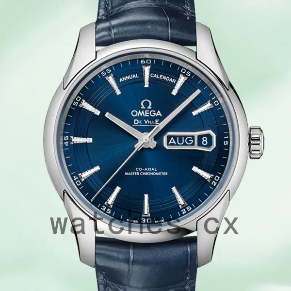 Omega De Ville 433.33.41.22.03.001 41mm Men Leather Strap