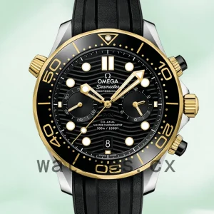 Omega Seamaster 44mm 210.22.44.51.01.001 Men Rubber Band