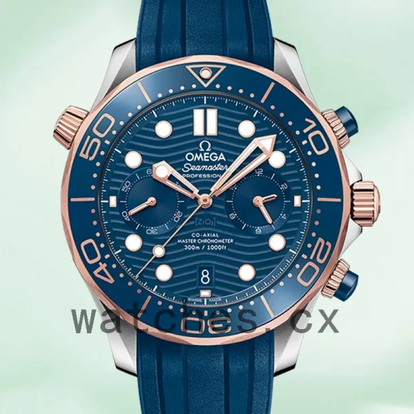 Omega Seamaster 44mm 210.22.44.51.03.001 Men Blue Dial